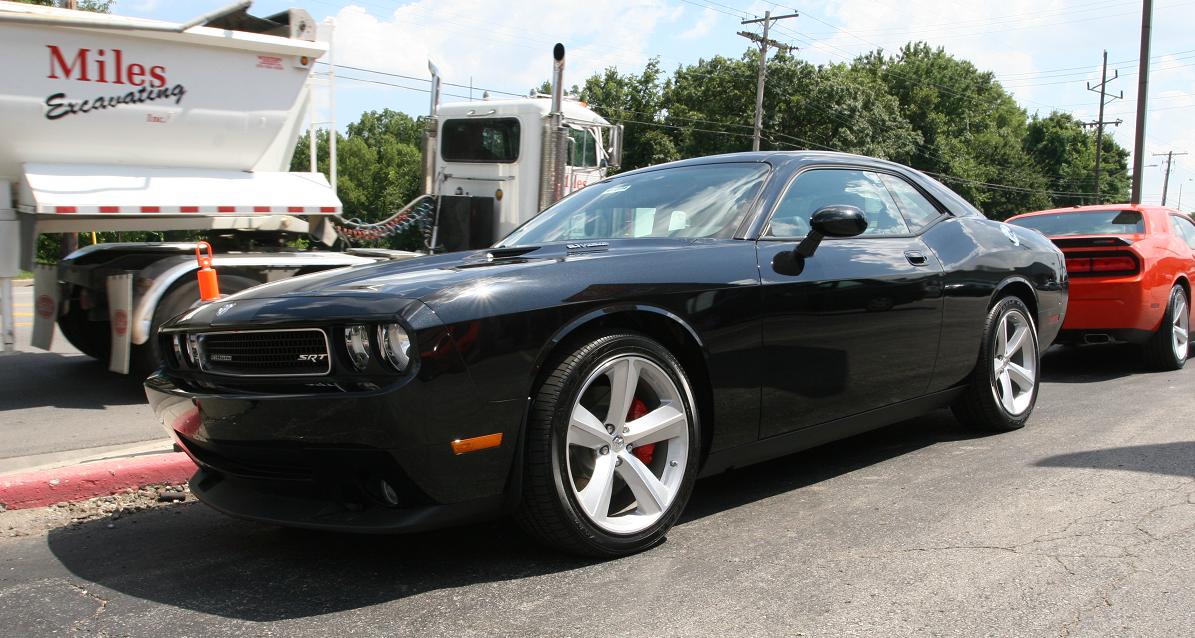 New Dodge Challenger Wheels BEFORE Metal Polishing Service