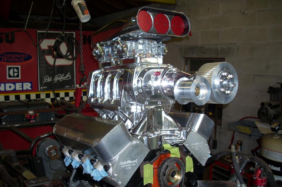 Nick's Blower Intake Manifold AFTER Chrome - Like Metal Polishing & Buffing Services