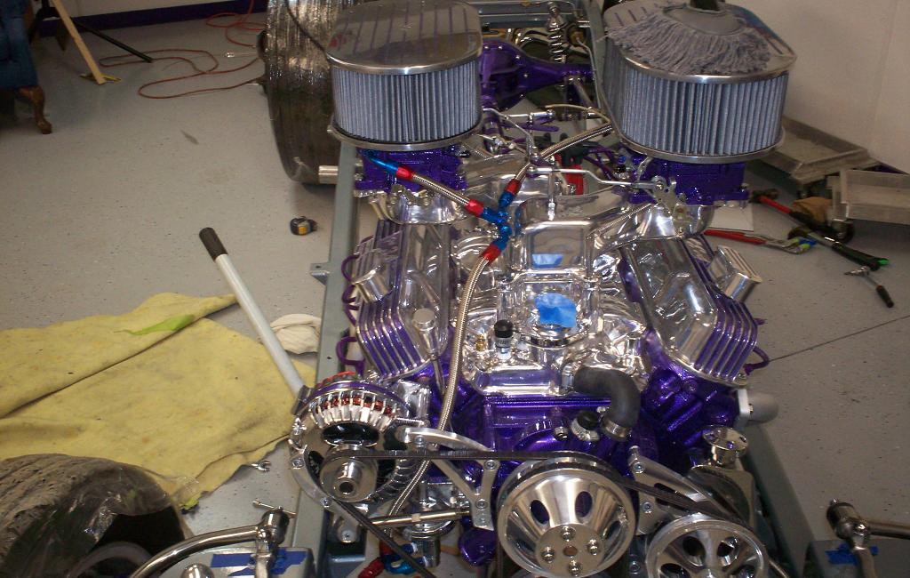 Waynes Intake Manifold, tops, etc AFTER Chrome - Like Metal Polishing Services