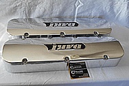 Dart Aluminum Valve Covers AFTER Chrome-Like Metal Polishing and Buffing Services / Restoration Services Plus Custom Painting Services