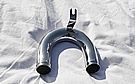 METAL POLISHING - BEFORE PHOTO OF FORD GT WATER PIPE