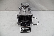 Aluminum AC Compressor AFTER Chrome-Like Metal Polishing - Aluminum Polishing 