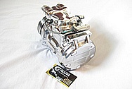 Chevy Corvette Aluminum DENSO AC Compressor AFTER Chrome-Like Metal Polishing and Buffing Services