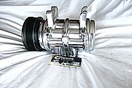 Aluminum AC Compressor AFTER Chrome-Like Metal Polishing and Buffing Services