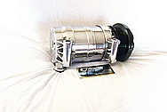 2002 Chevy S10 Aluminum AC Compressor AFTER Chrome-Like Metal Polishing and Buffing Services