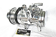 Ford Mustang Aluminum V8 AC Compressor AFTER Chrome-Like Metal Polishing and Buffing Services / Restoration Services 