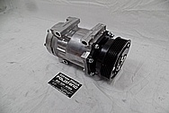 1993 Ford Lightning Aluminum AC Compressor BEFORE Chrome-Like Metal Polishing - Aluminum Polishing Services