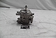Aluminum AC Compressor Housing BEFORE Chrome-Like Metal Polishing and Buffing Services / Restoration Services