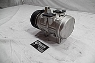 Aluminum AC Compressor Housing BEFORE Chrome-Like Metal Polishing - Aluminum Polishing 