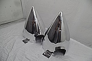 Aluminum Aircraft Spinner AFTER Chrome-Like Metal Polishing - Aluminum Polishing Services - Aircraft Polishing Services 