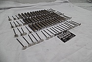 Airplane Turbine Blade Titanium Hardware AFTER Chrome-Like Metal Polishing and Buffing Services - Titanium Polishing