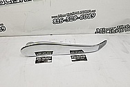 Boeing Aluminum Airplane Piece AFTER Chrome-Like Metal Polishing and Buffing Services - Aluminum Polishing - Airplane Polishing