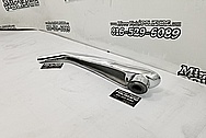 Boeing Aluminum Airplane Piece AFTER Chrome-Like Metal Polishing and Buffing Services - Aluminum Polishing - Airplane Polishing