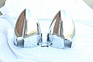 Airplane / Aircraft Spinner AFTER Chrome-Like Metal Polishing and Buffing Services