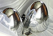 Aluminum, Large Aircraft Spinner AFTER Chrome-Like Metal Polishing and Buffing Services / Restoration Services