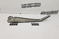 Boeing Aluminum Airplane Piece BEFORE Chrome-Like Metal Polishing and Buffing Services - Aluminum Polishing - Airplane Polishing