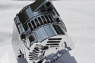 Toyota Supra Alternator AFTER Chrome-Like Metal Polishing and Buffing Services