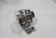 Toyota Supra 2JZ-GTE Aluminum Alternator AFTER Chrome-Like Metal Polishing and Buffing Services / Restoration Services 