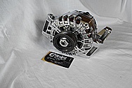 Aluminum, Finned Cast Alternator AFTER Chrome-Like Metal Polishing and Buffing Services / Restoration Services