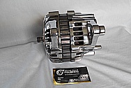 Aluminum V8 Engine Alternator AFTER Chrome-Like Metal Polishing and Buffing Services / Restoration Services 