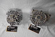 Aluminum V8 Engine Alternator AFTER Chrome-Like Metal Polishing and Buffing Services / Restoration Service