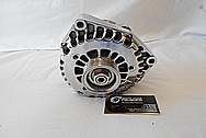 Aluminum Alternator AFTER Chrome-Like Metal Polishing - Aluminum Alternator Polishing