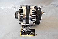 Aluminum Alternator AFTER Chrome-Like Metal Polishing - Aluminum Alternator Polishing