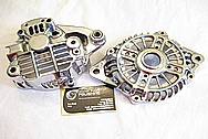 1993 RX7 Rotary Aluminum Alternator AFTER Chrome-Like Metal Polishing and Buffing Services