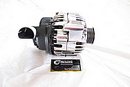 1996 Chevy Tahoe Vortec 350 V8 Aluminum Alternator AFTER Chrome-Like Metal Polishing and Buffing Services