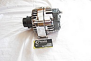 Chevrolet C5 Corvette V8 Aluminum Alternator AFTER Chrome-Like Metal Polishing and Buffing Services