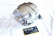 Chevrolet Aluminum Alternator AFTER Chrome-Like Metal Polishing and Buffing Services