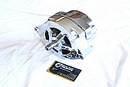 Chevrolet Aluminum Alternator AFTER Chrome-Like Metal Polishing and Buffing Services