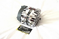 2010 Chevrolet Corvette ZR-1 Aluminum Alternator BEFORE Chrome-Like Metal Polishing and Buffing Services