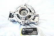 Dodge Hemi 6.1L Engine Aluminum Alternator AFTER Chrome-Like Metal Polishing and Buffing Services