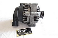 1996 Chevy Tahoe Vortec 350 V8 Aluminum Alternator BEFORE Chrome-Like Metal Polishing and Buffing Services