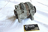 Aluminum Alternator BEFORE Chrome-Like Metal Polishing and Buffing Services