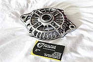 Aluminum Alternator BEFORE Chrome-Like Metal Polishing and Buffing Services