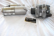 1950 Led Sled Mercury Aluminum Alternator BEFORE Chrome-Like Metal Polishing and Buffing Services / Restoration Services 