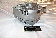 Aluminum Engine Alternator BEFORE Chrome-Like Metal Polishing and Buffing Services / Restoration Services 