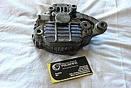 Aluminum Alternator BEFORE Chrome-Like Metal Polishing and Buffing Services / Restoration Services