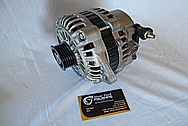 Aluminum Alternator BEFORE Chrome-Like Metal Polishing and Buffing Services / Restoration Services 