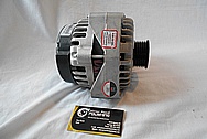 Aluminum Alternator BEFORE Chrome-Like Metal Polishing - Aluminum Alternator Polishing