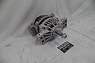 Aluminum Alternator BEFORE Chrome-Like Metal Polishing - Aluminum Alternator Polishing