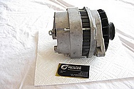 Chevy Corvette V8 Aluminum Alternator BEFORE Chrome-Like Metal Polishing and Buffing Services