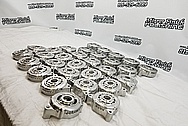 Aluminum Alternators BEFORE Chrome-Like Metal Polishing and Buffing Services / Restoration Services 