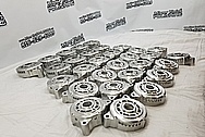 Aluminum Alternators BEFORE Chrome-Like Metal Polishing and Buffing Services / Restoration Services 