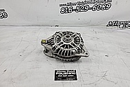 Aluminum Alternator BEFORE Chrome-Like Metal Polishing and Buffing Services / Restoration Services