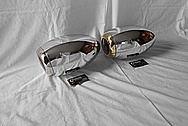 E&J Type 20 Aluminum Head Light Housing AFTER Chrome-Like Metal Polishing and Buffing Services / Restoration Services 