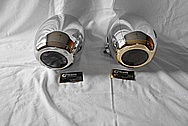 E&J Type 20 Aluminum Head Light Housing AFTER Chrome-Like Metal Polishing and Buffing Services / Restoration Services 