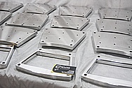 Custom Aluminum Machined Part AFTER Chrome-Like Metal Polishing and Buffing Services / Restoration Services